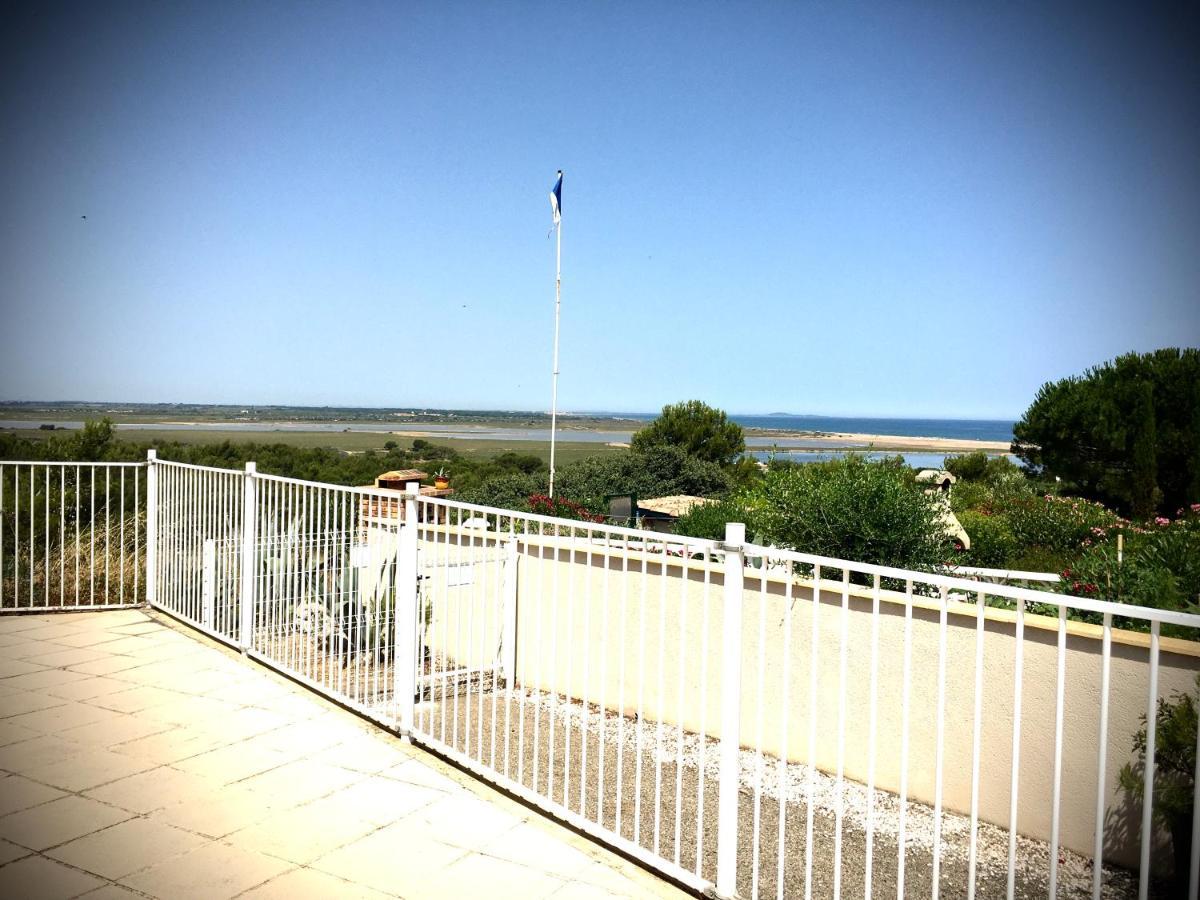 De La Clape A La Mer Mon Petit Pavillon Labellise - F2- Piscine Commune - Wifi Gratuit- Parking Prive - Arrivee Autonome - 800 M Plage - Grande Terrasse Abritee Vent - Saint-Pierre-la-Mer  Екстериор снимка